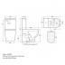 Toilet Suite Rimless Flush BTW LEN059 S/P Pan Toilet Suite Rimless Flush BTW LEN059 S/P Pan